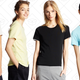 Women’s Supima Cotton Crew Neck T-Shirt, 4 for $30